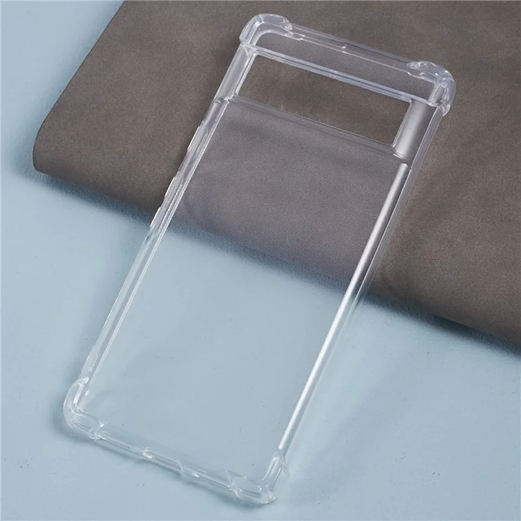 Funda TPU para Google Pixel 7 5G, funda transparente antirruido para las cuatro esquinas