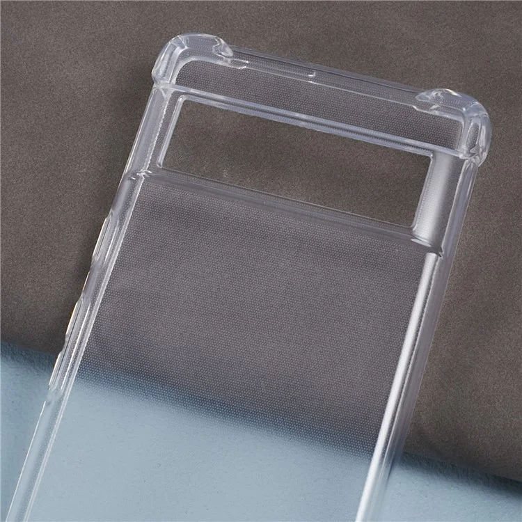 Funda TPU para Google Pixel 7 5G, funda transparente antirruido para las cuatro esquinas