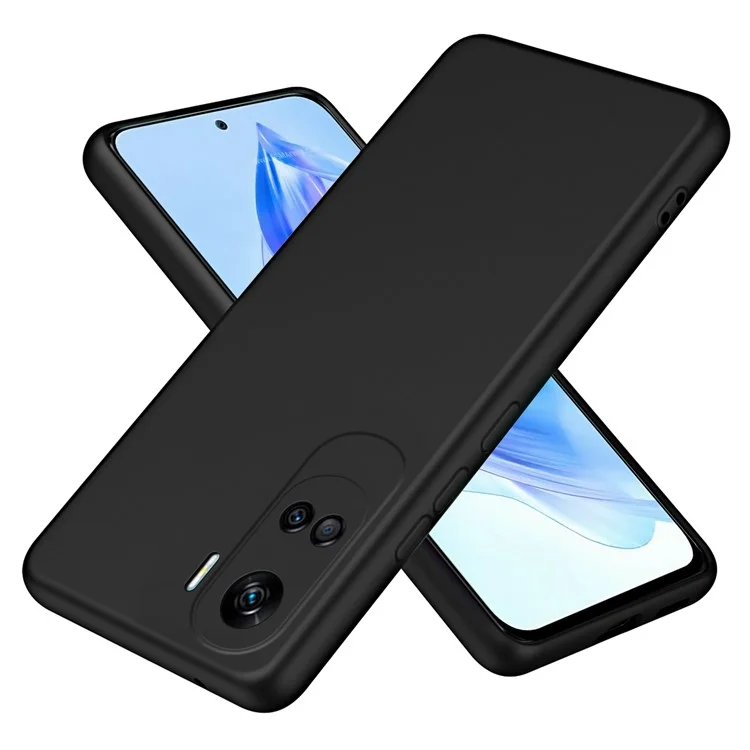 Per Honor 90 Lite 5G / X50i 5G Custodia Anti-caduta 2,2 mm Copertura posteriore in TPU gommata - Nero 