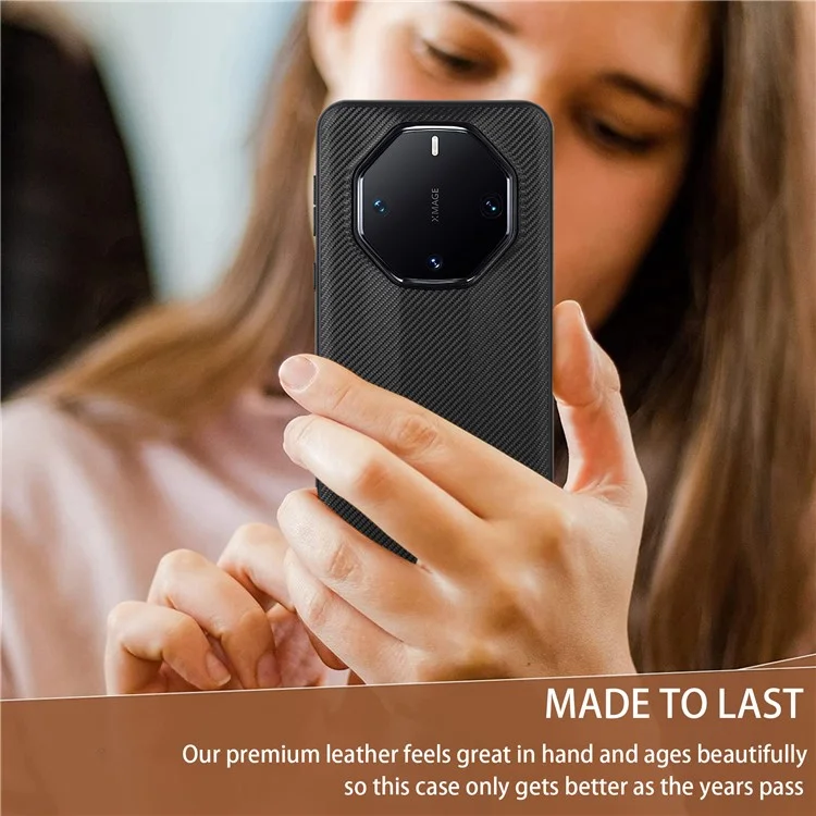 VILI TC Series para Huawei Mate 60 RS Ultimate Case Funda de Piel PU + TPU