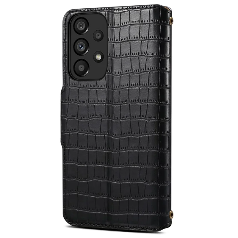 For Samsung Galaxy A53 5G Case Wallet Leather Phone Stand Cover - Black