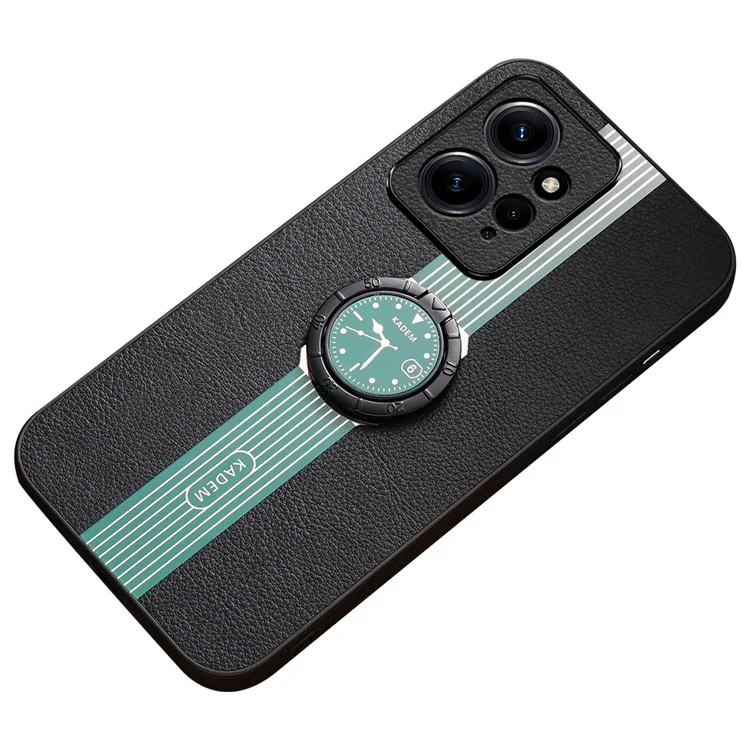 KADEM For Xiaomi Redmi Note 12 4G Phone Case Kickstand Cover Support Magnetic Car Mount - Green