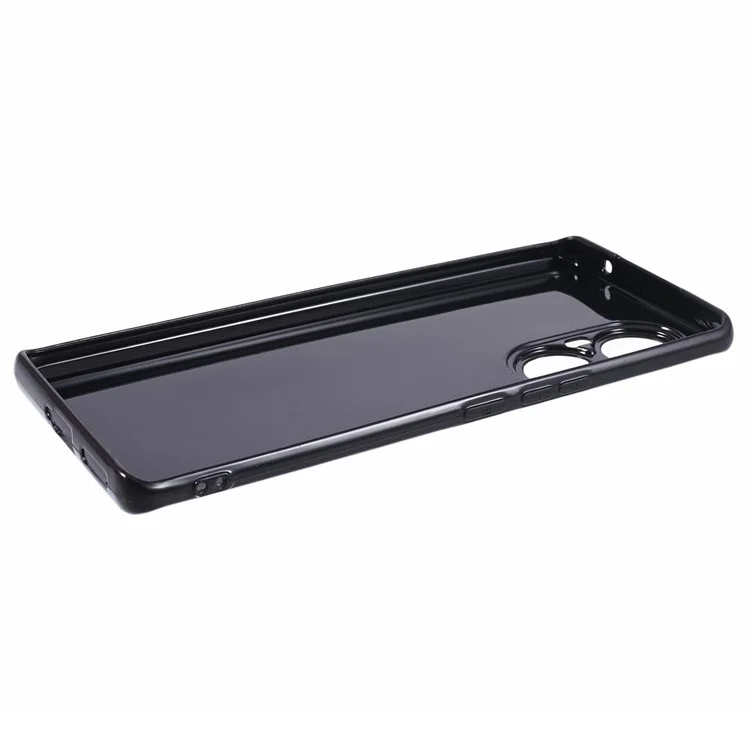 For Blackview A200 Pro Slim Case Protective Soft TPU Phone Shell - Black