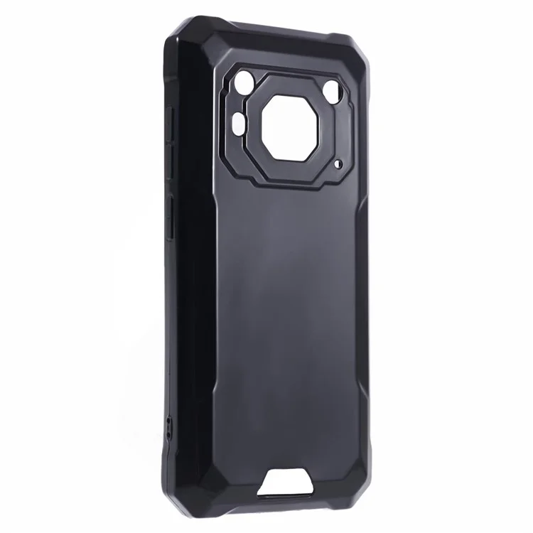 Shockproof Phone Cover for Blackview BV6200 Pro Case Anti-Scratch Soft TPU Phone Shell - Black