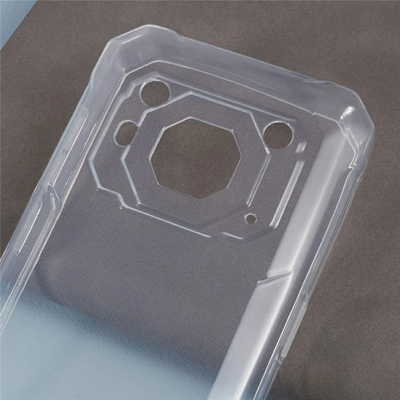 Shockproof Phone Cover for Blackview BV6200 Pro Case Anti-Scratch Soft TPU Phone Shell - Transparent