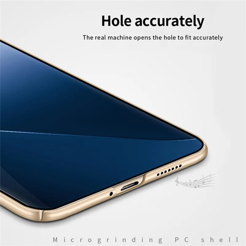 MOFI JK PC Series-1 Shield для Xiaomi 14 Pro, жесткий ПК чехол для телефона с защитой от царапин, черный