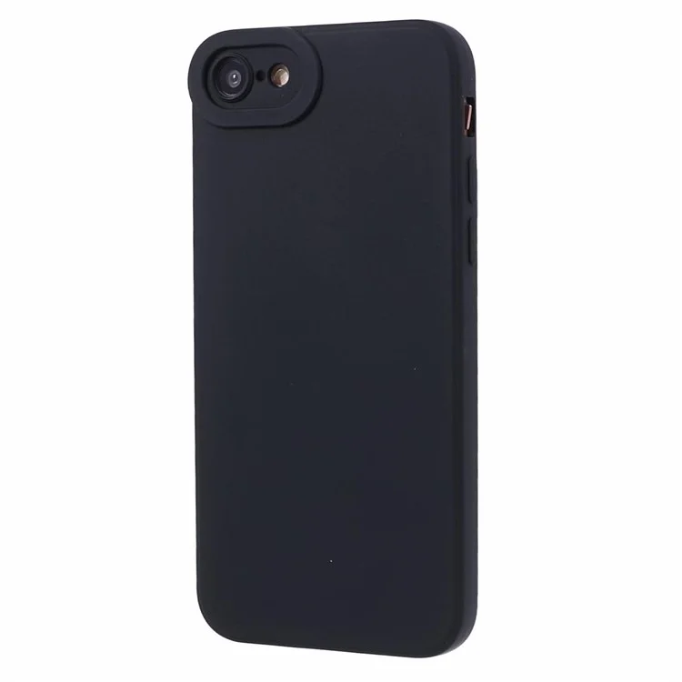 Serie YX Para Iphone 7 4.7 Pulgadas / 8 4.7 Pulgadas / SE (2022) / SE (2020) Case de Teléfono Matte Soft Tpu Cover (recorte Preciso) - Negro