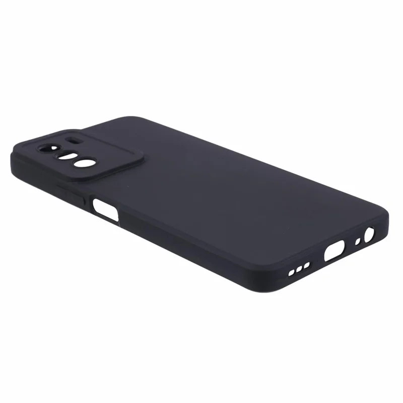 YX Series For Infinix Zero 5G Phone Case TPU Frosted Protective Cover (Precise Cutout) - Black