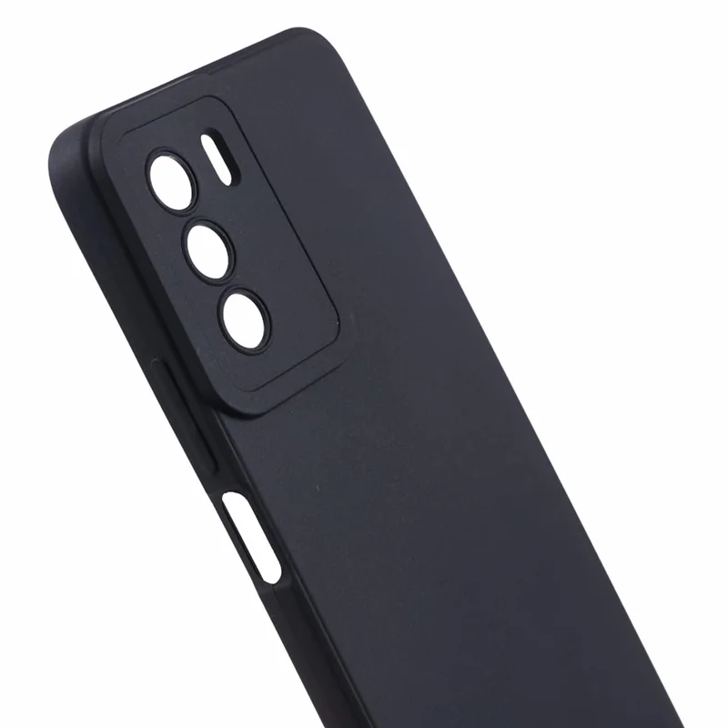 YX Series For Infinix Zero 5G Phone Case TPU Frosted Protective Cover (Precise Cutout) - Black