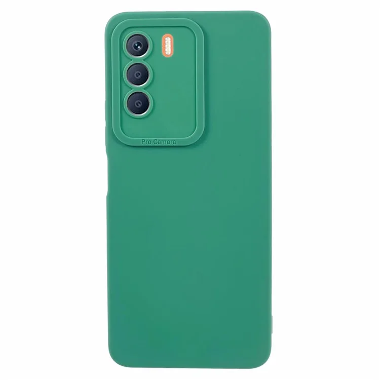YX Series For Infinix Zero 5G Phone Case TPU Frosted Protective Cover (Precise Cutout) - Green