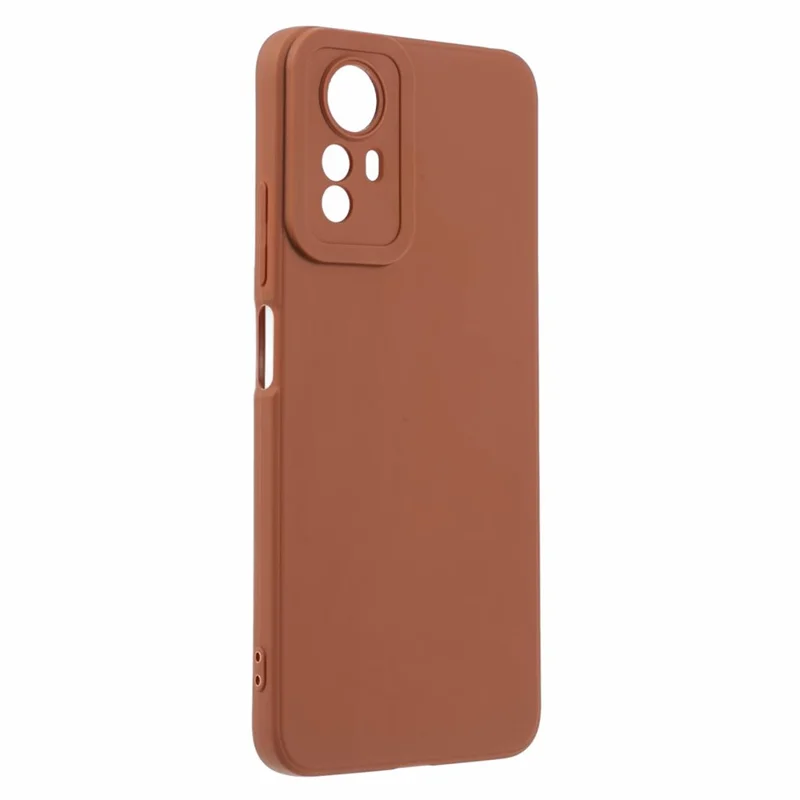 YX Series For Xiaomi Redmi Note 12S 4G TPU Case Mobile Phone Matte Cover (Precise Cutout) - Brown