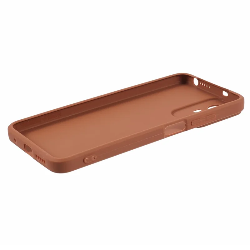YX Series For Xiaomi Redmi Note 12S 4G TPU Case Mobile Phone Matte Cover (Precise Cutout) - Brown