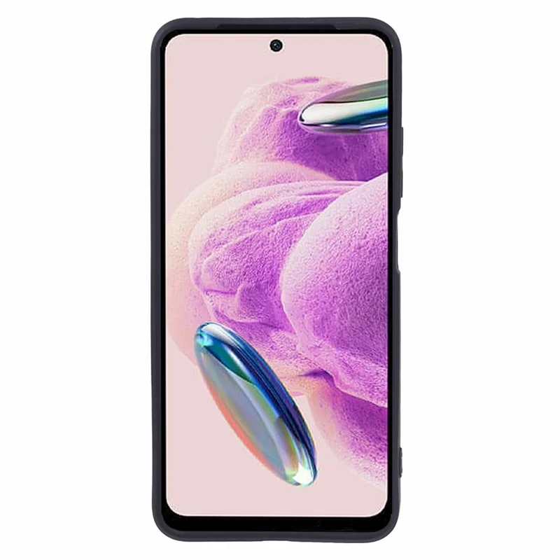 YX Series For Xiaomi Redmi Note 12S 4G TPU Case Mobile Phone Matte Cover (Precise Cutout) - Black