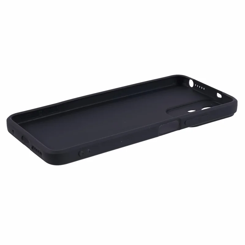 YX Series For Xiaomi Redmi Note 12S 4G TPU Case Mobile Phone Matte Cover (Precise Cutout) - Black