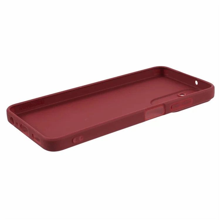 YX Series For Samsung Galaxy A05s 4G Case TPU Precise Cutout Cellphone Protector - Wine Red