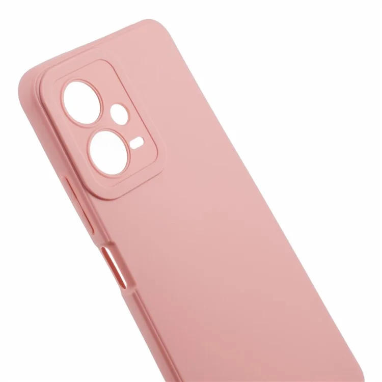 YX Series per Xiaomi Redmi Note 12 Pro+ 5G Custodia per Telefono Flessibile Opaca in TPU (Taglio Preciso) - Rosa
