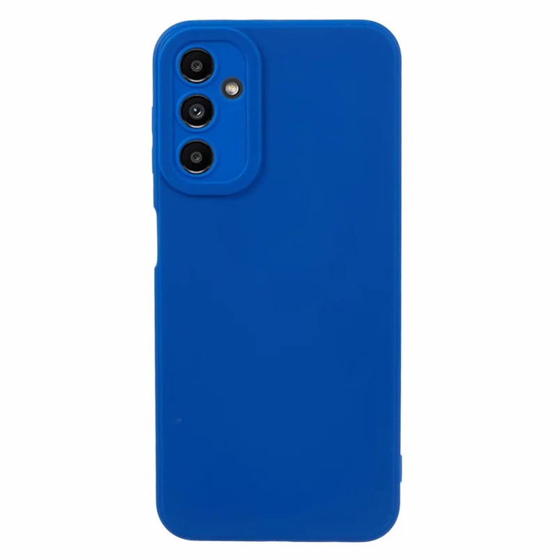 YX Series For Samsung Galaxy A14 5G / A14 4G Case Anti-fingerprint TPU Cover (Precise Cutout) - Blue