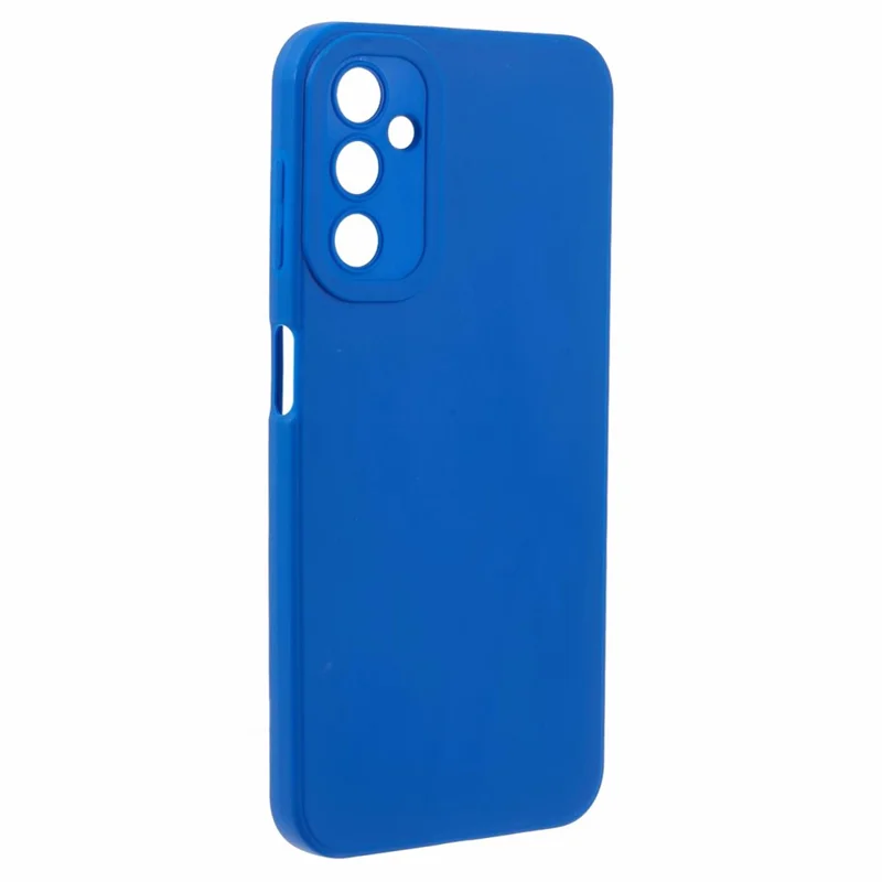 YX Series For Samsung Galaxy A14 5G / A14 4G Case Anti-fingerprint TPU Cover (Precise Cutout) - Blue