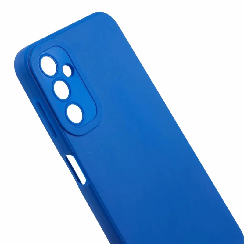 YX Series For Samsung Galaxy A14 5G / A14 4G Case Anti-fingerprint TPU Cover (Precise Cutout) - Blue