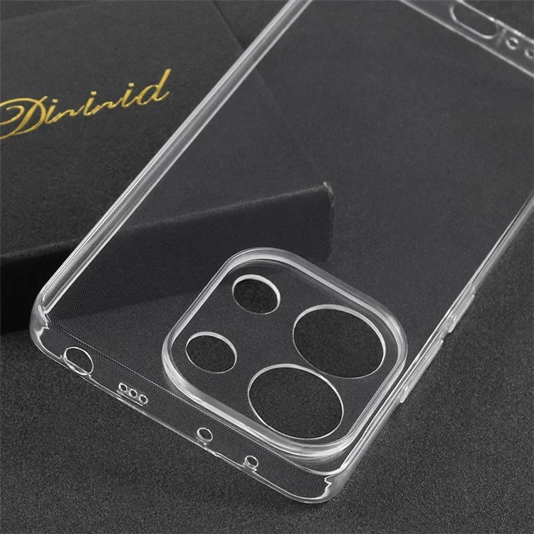 For Xiaomi Redmi Note 13 4G TPU Phone Case Precise Cutout Camera Protection Clear Cover