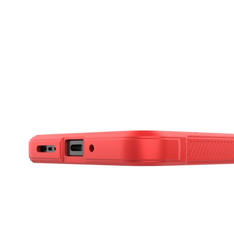 Para Xiaomi Redmi 13C 4G / Poco C65 4G Capa Resistente a Choques TPU Capa de Telefone - Vermelho