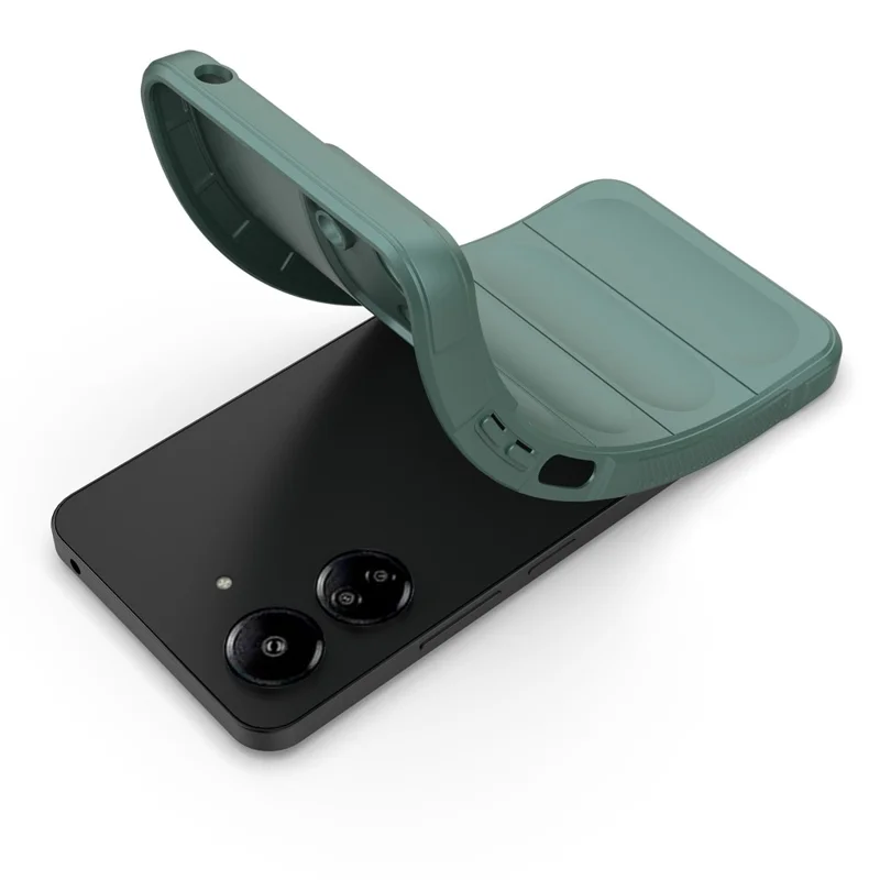 For Xiaomi Redmi 13C 4G / Poco C65 4G Case Shockproof TPU Phone Cover - Green