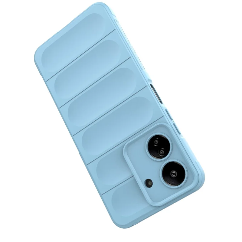 For Xiaomi Redmi 13C 4G / Poco C65 4G Case Shockproof TPU Phone Cover - Baby Blue