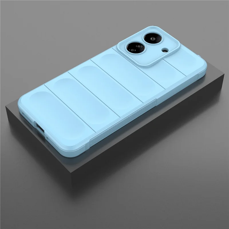 For Xiaomi Redmi 13C 4G / Poco C65 4G Case Shockproof TPU Phone Cover - Baby Blue