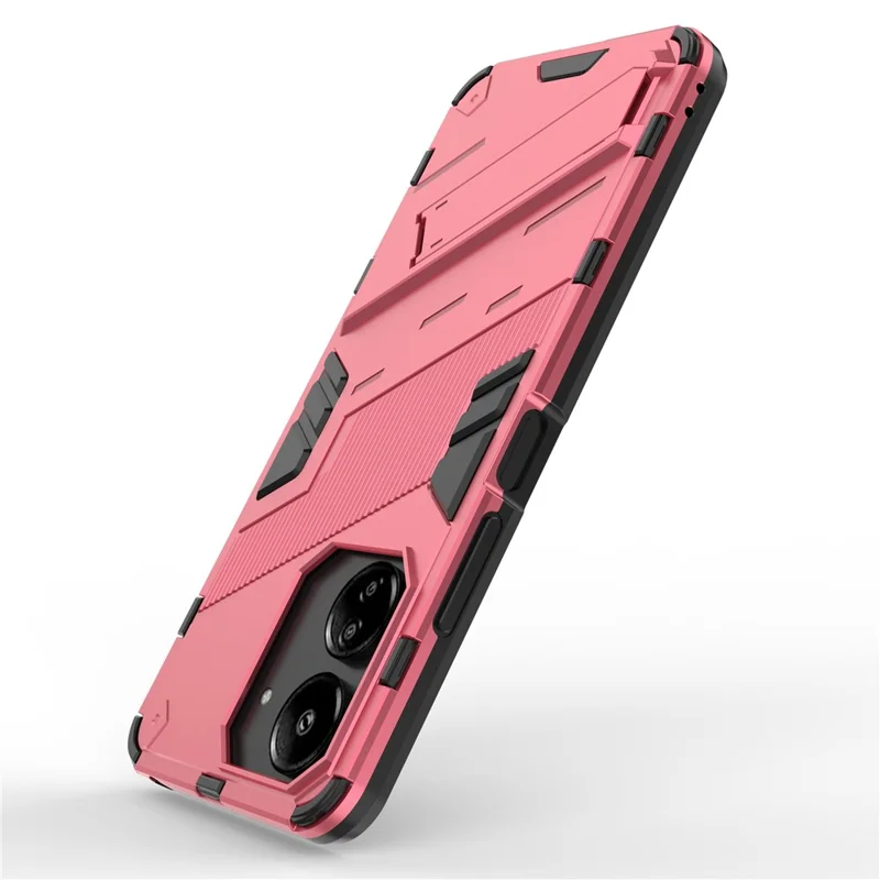 Xiaomi Redmi 13C 4G / 13C 5G / Poco C65 4G / Poco M6 5G / 13R 5G Hülle mit Ständer Schutzhülle für Smartphone - Rose