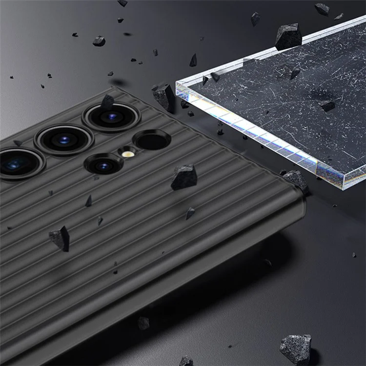 For Samsung Galaxy S24 Ultra Phone Case Hard PC Rugged Back Cover - Transparent / Clear
