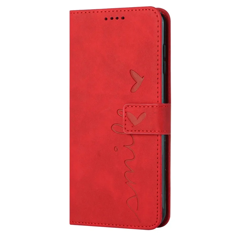 For Sony Xperia 5 V Phone Case Stand PU Leather Wallet Mobile Phone Cover - Red