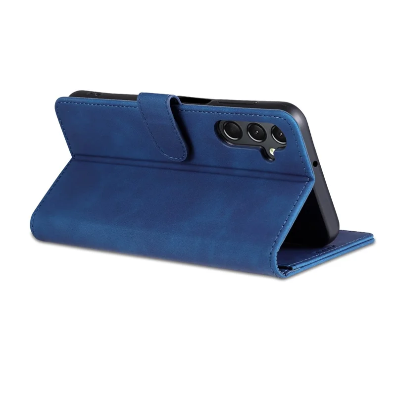 AZNS Für Samsung Galaxy A15 4G Handyhülle Anti-Kratzer PU-Leder Brieftasche Handyhülle - Blau