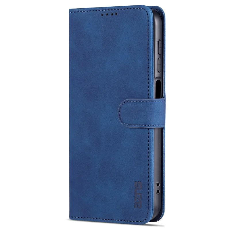 AZNS Für Samsung Galaxy A15 4G Handyhülle Anti-Kratzer PU-Leder Brieftasche Handyhülle - Blau