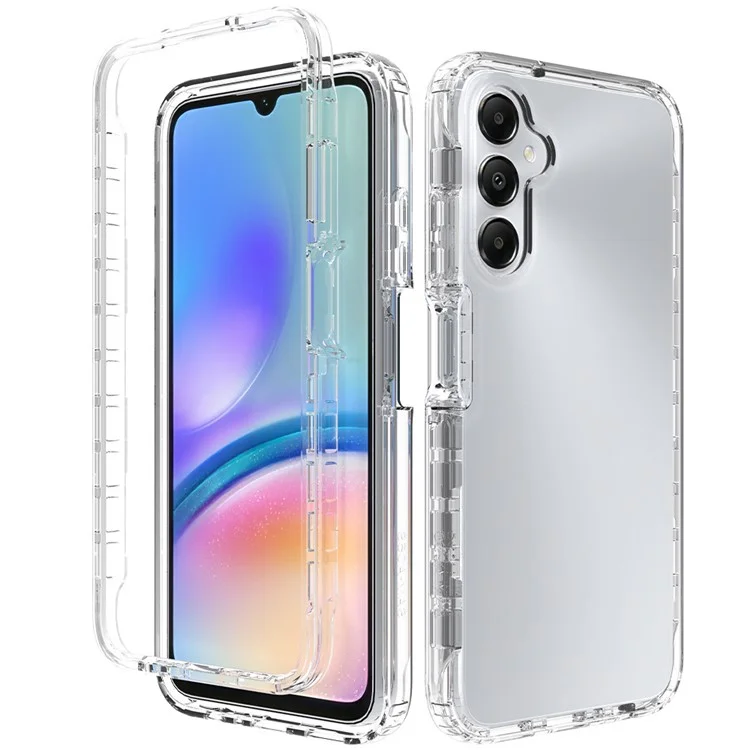 For Samsung Galaxy A05s 4G Protective Case Clear Gradient Phone Cover - Transparent