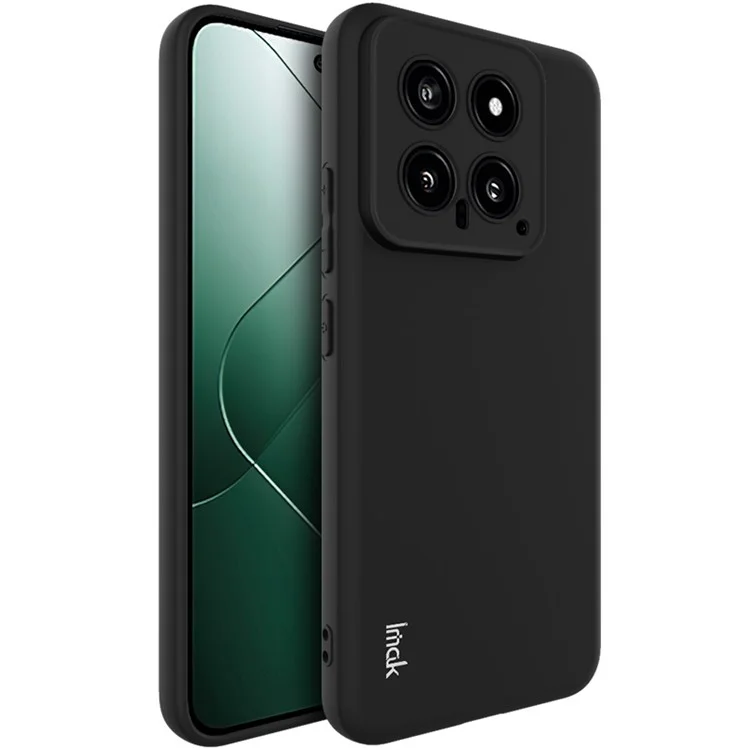 IMAK UC-3 Série Para Xiaomi 14 Capa Fosca Soft TPU Capa Protetora Traseira 