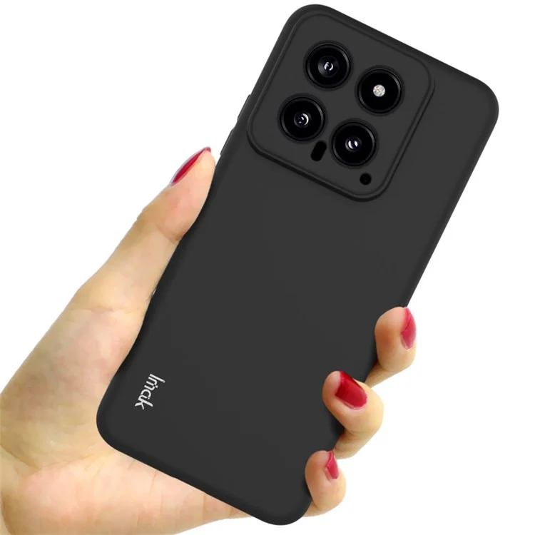 IMAK UC-3 Série Para Xiaomi 14 Capa Fosca Soft TPU Capa Protetora Traseira 