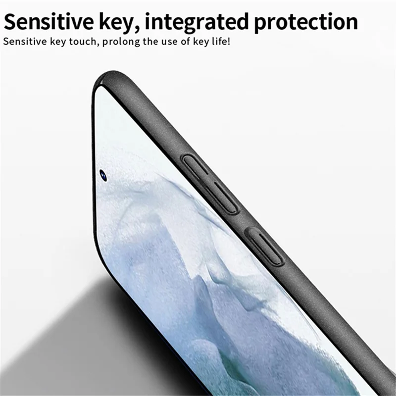 Capa Rígida de PC Slim da Série Fosca MOFI Shield para Samsung Galaxy S24+, Azul