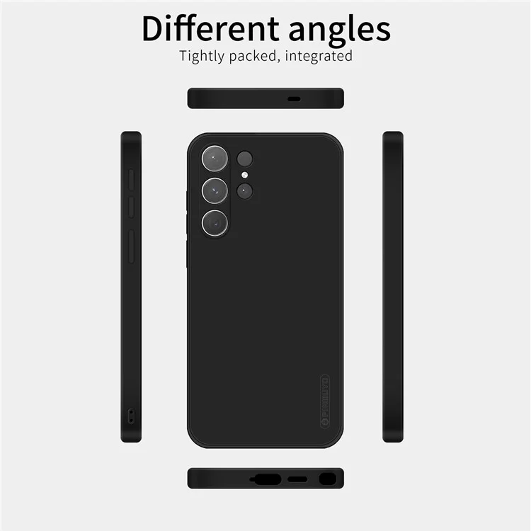 Funda para Samsung Galaxy S24 Ultra de la serie PINWUYO JK Touching, cubierta de teléfono móvil de TPU suave - Azul Marino