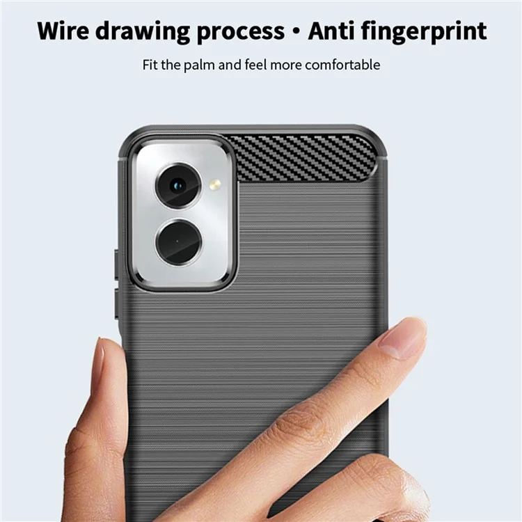 MOFI JK TPU Series-1 für Motorola Moto G Power (2024) Hülle Gebürstetes TPU Handyhülle - Schwarz