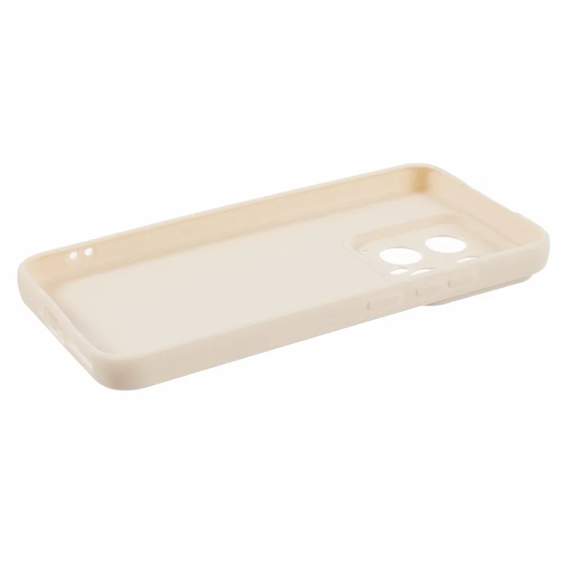 Pour Xiaomi 14 Étui TPU Anti-rayure Bords droits Housse de téléphone - Blanc