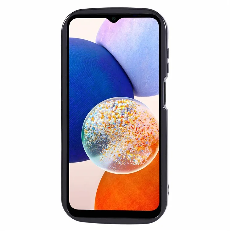 Serie YX per Samsung Galaxy A15 5G Custodia Creativa Antiurto in TPU (Taglio Preciso) - Nero