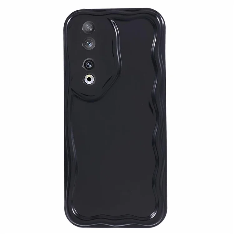 Capa YX Series For Honor 90 Case TPU Absorção de Choque Guard Cover (Recorte Preciso) - Preto