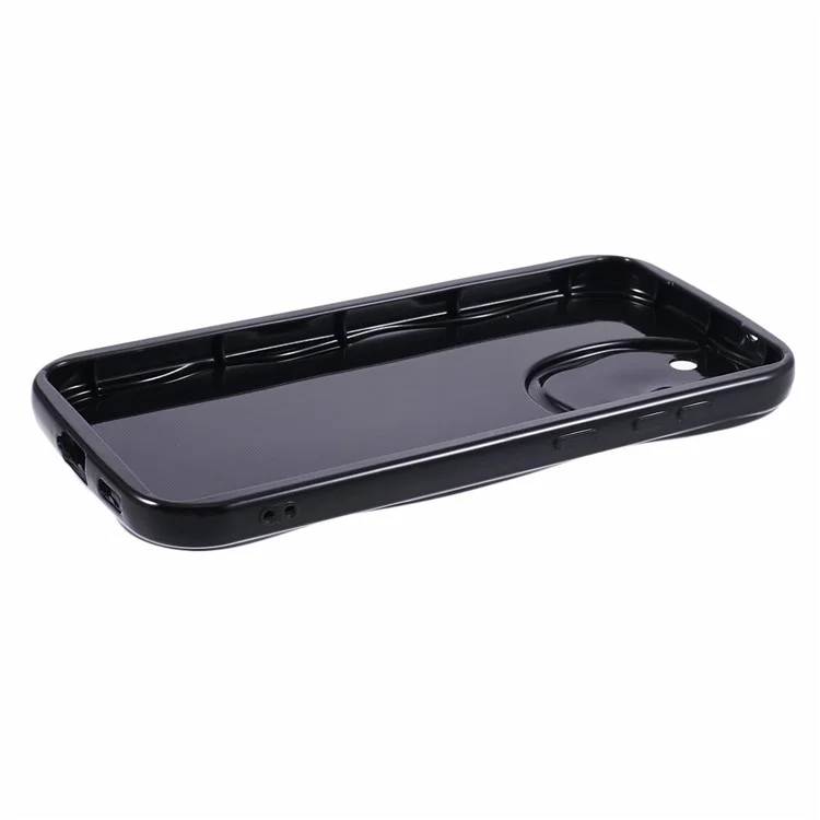 Série YX pour étui Samsung Galaxy S21 FE 5G Conception de vague Soft TPU Couverture de téléphone (découpe précise) - Noir