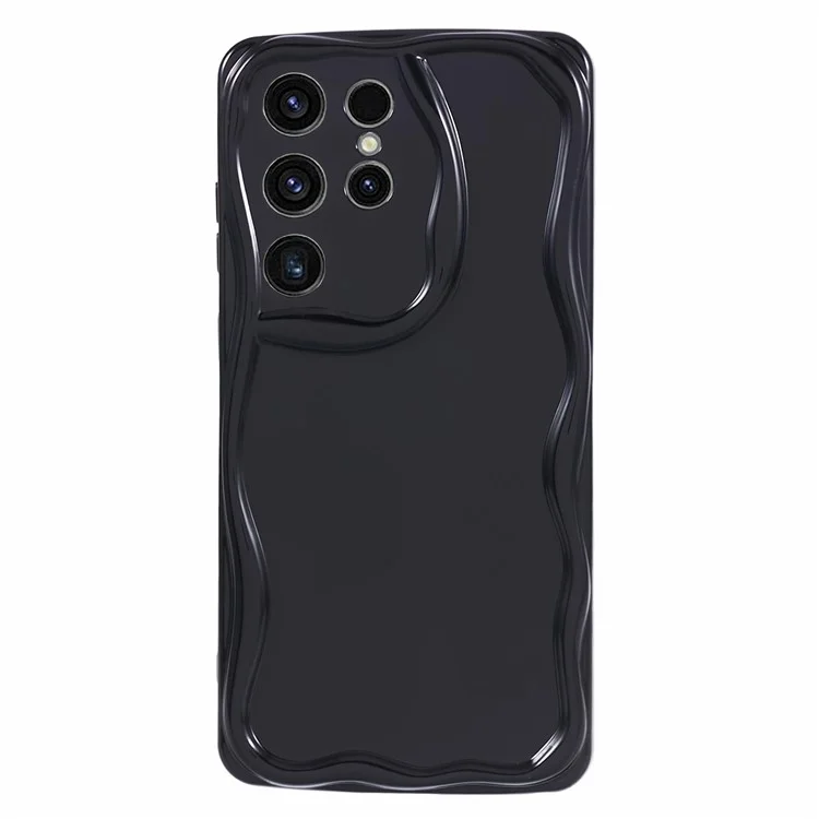 Série YX pour étui Samsung Galaxy S22 Ultra 5G Découpe précise Protecteur de téléphone anti-choc en TPU - Noir