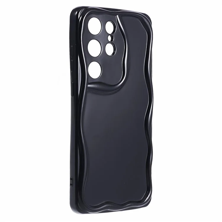 Série YX pour étui Samsung Galaxy S22 Ultra 5G Découpe précise Protecteur de téléphone anti-choc en TPU - Noir
