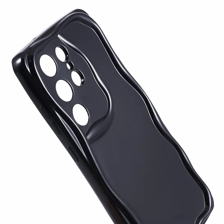 Série YX pour étui Samsung Galaxy S22 Ultra 5G Découpe précise Protecteur de téléphone anti-choc en TPU - Noir