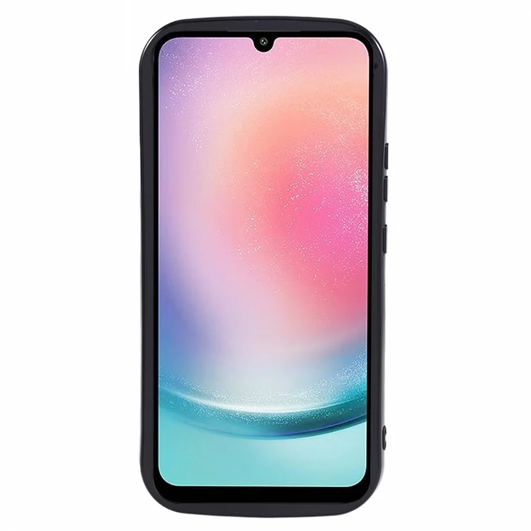 Étui pour Samsung Galaxy A34 5G Série YX Anti-rayures Découpe précise Coque de téléphone portable - Noir