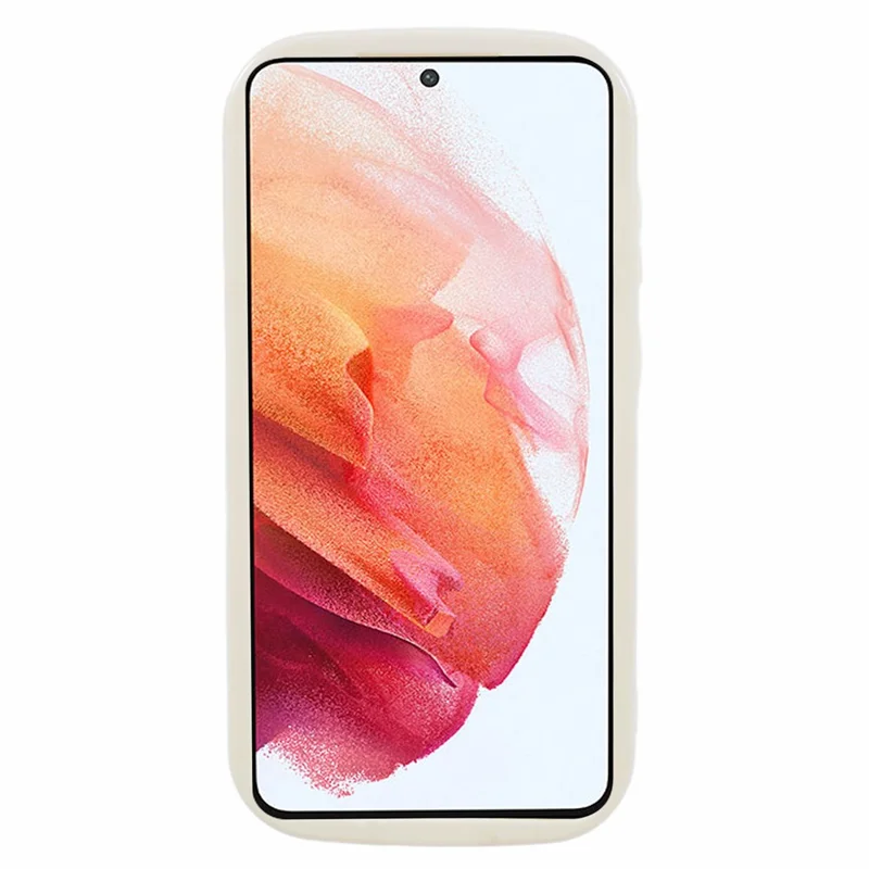 Obudowa YX Series do Samsung Galaxy S21 5G / 4G z precyzyjnymi wycięciami, falowana tylna pokrywa - Biała