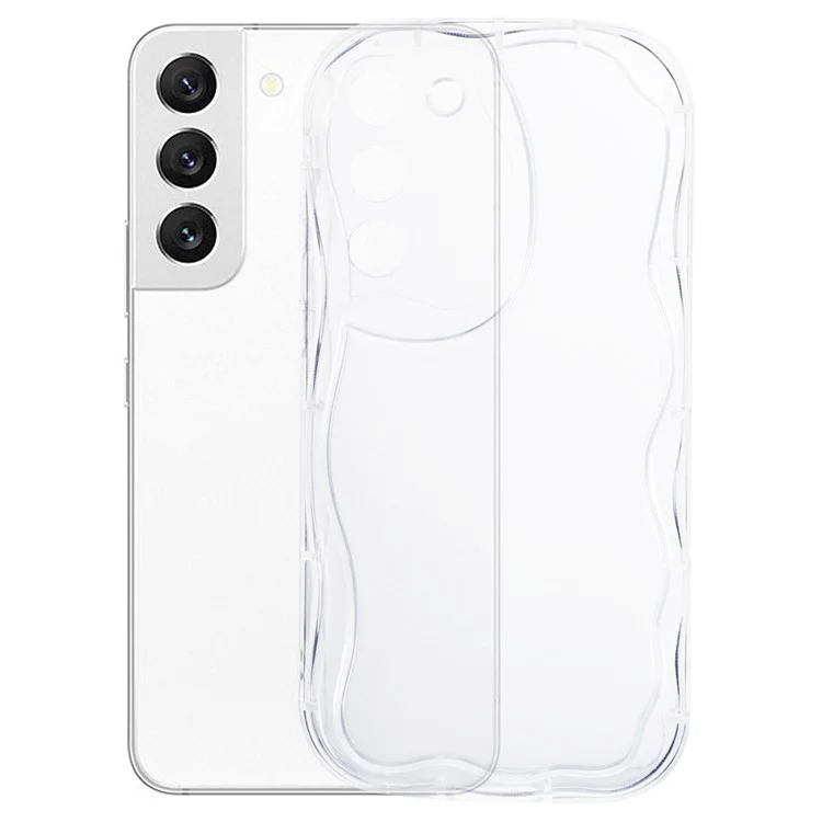 YX Series для чехла Samsung Galaxy S22 5G с точным вырезом для защиты линзы, ТПУ-крышка - прозрачная
