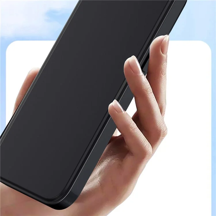 Para Iphone 13 Pro 6.1 Pulgadas Cajones de Teléfono Celular PU Leather+tpu+portada de la Tarjeta Acrílica - Negro